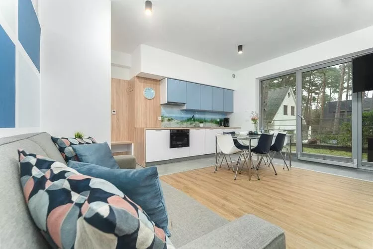 Apartament 2-pokojowy dla 6 osób Grunwaldzka 12c4 Pobierowo-Indoor