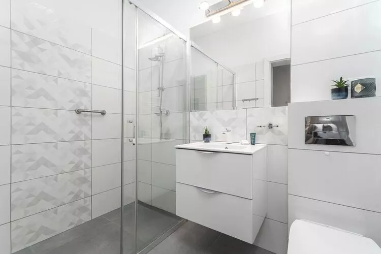 Apartament 2-pokojowy dla 6 osób Grunwaldzka 12c4 Pobierowo-Bathroom
