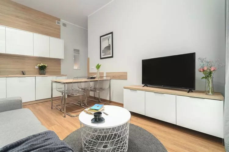 Apartament dla 4 osób Grunwaldzka 12c23 Pobierowo-Living room