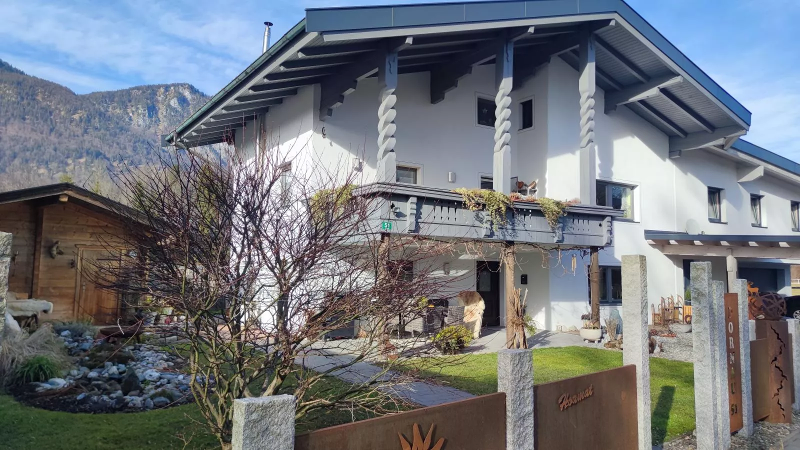 Am Inn Fluss-Exterior winter