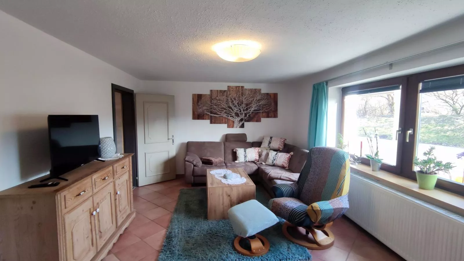 Am Inn Fluss-Living room