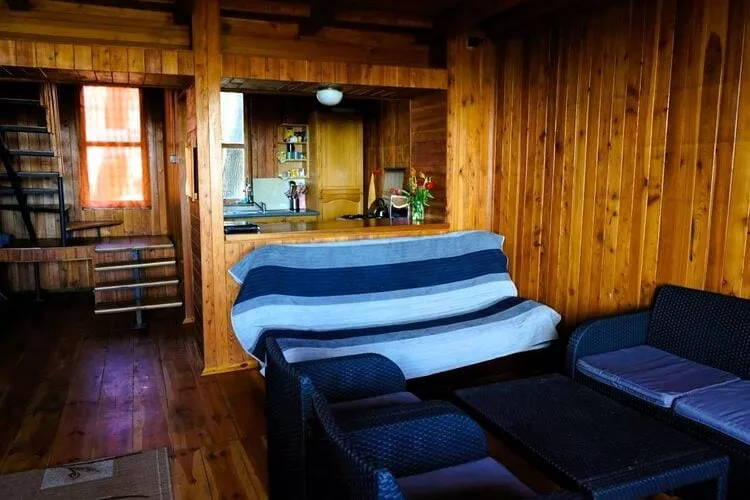 Domek z widokiem na jezioro 7 osób-Living room