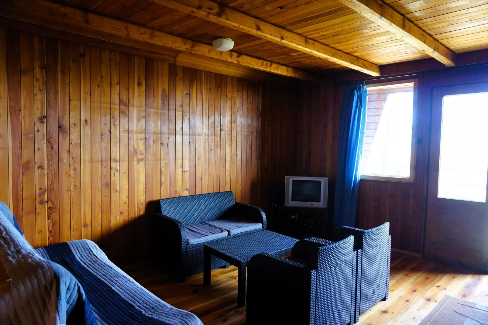 Domek z widokiem na jezioro 7 osób-Living room