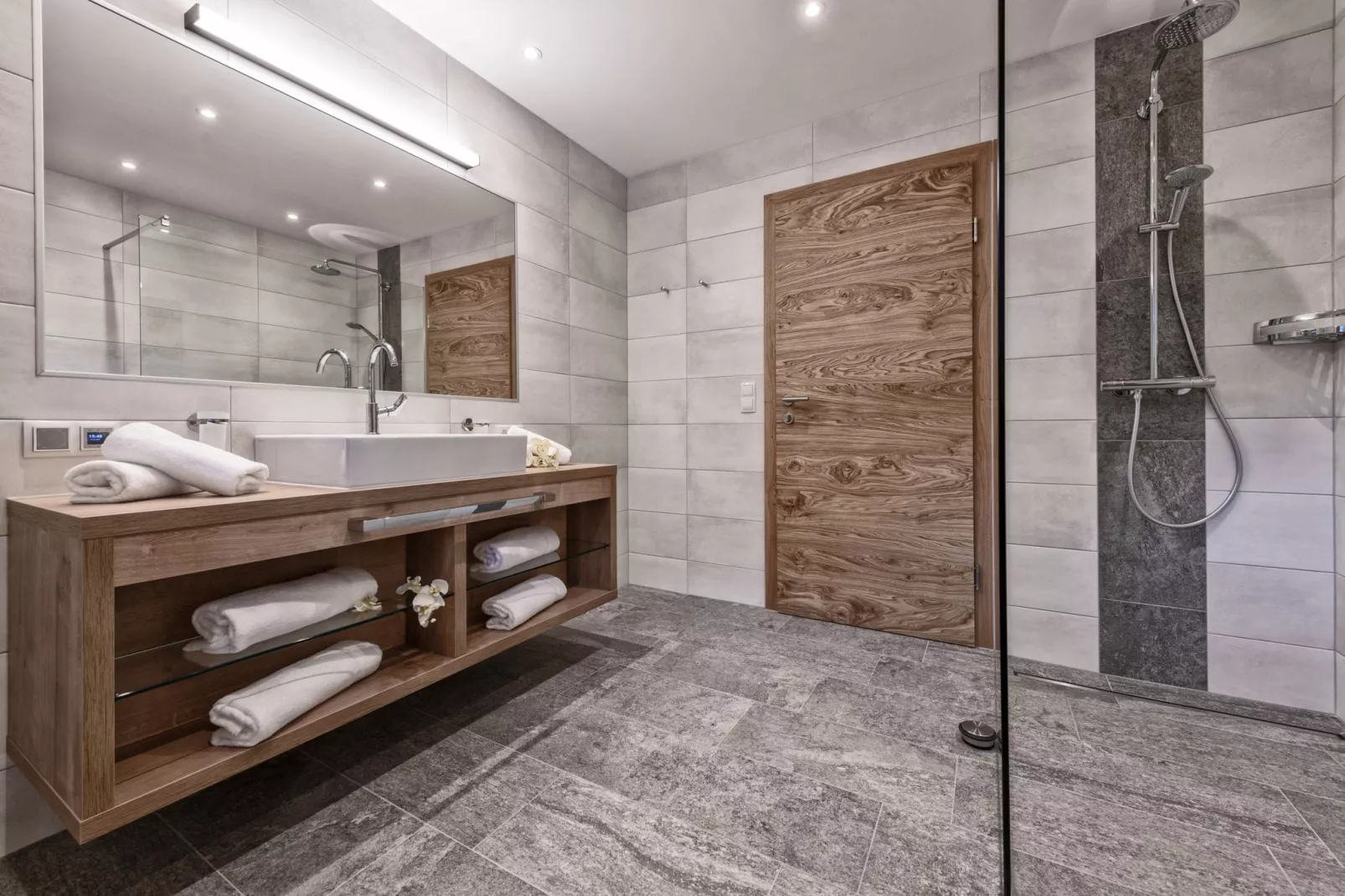 Gartenblick-Bathroom