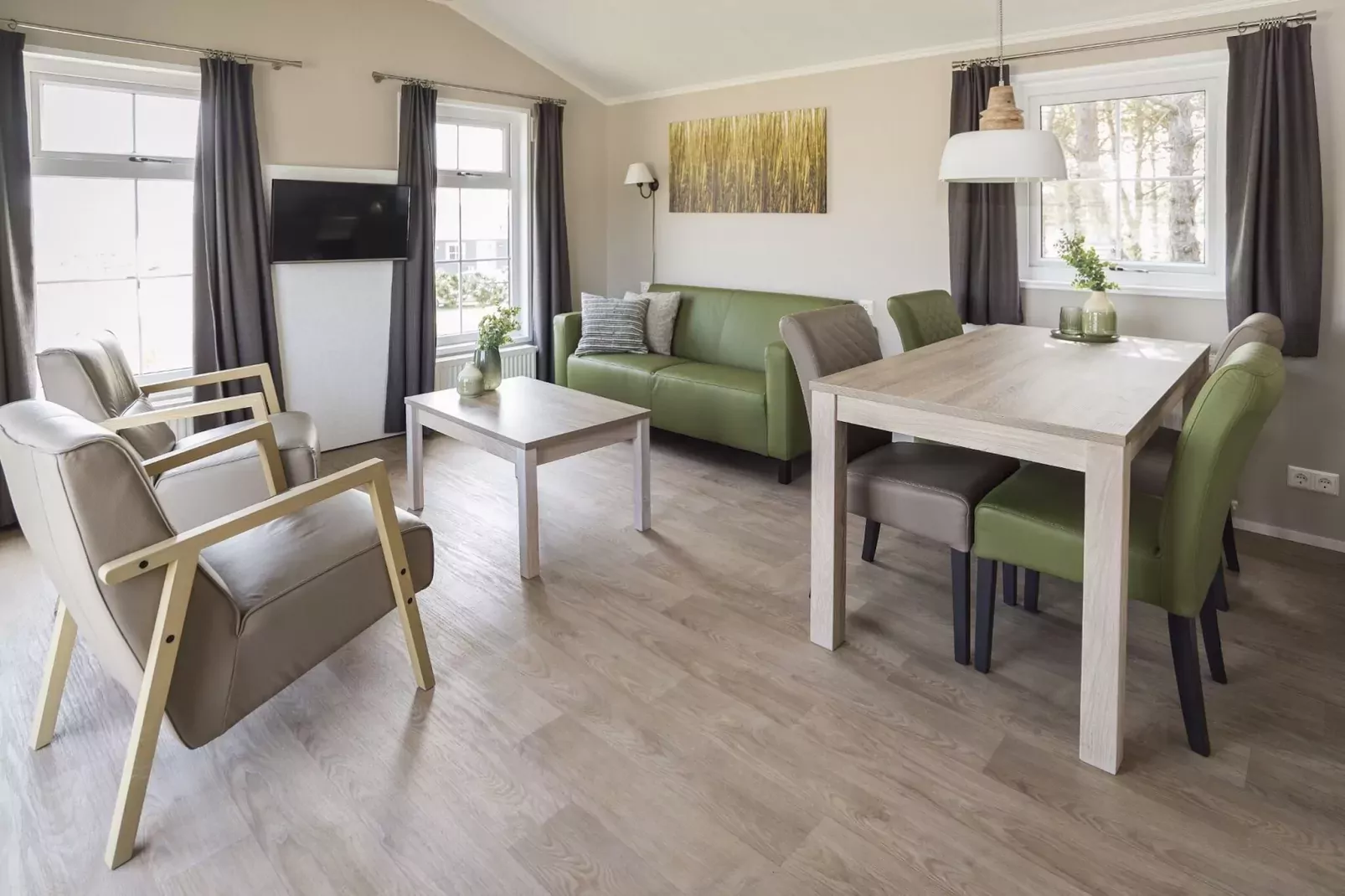 Vakantiepark Loodsmansduin 1-Wohnzimmer