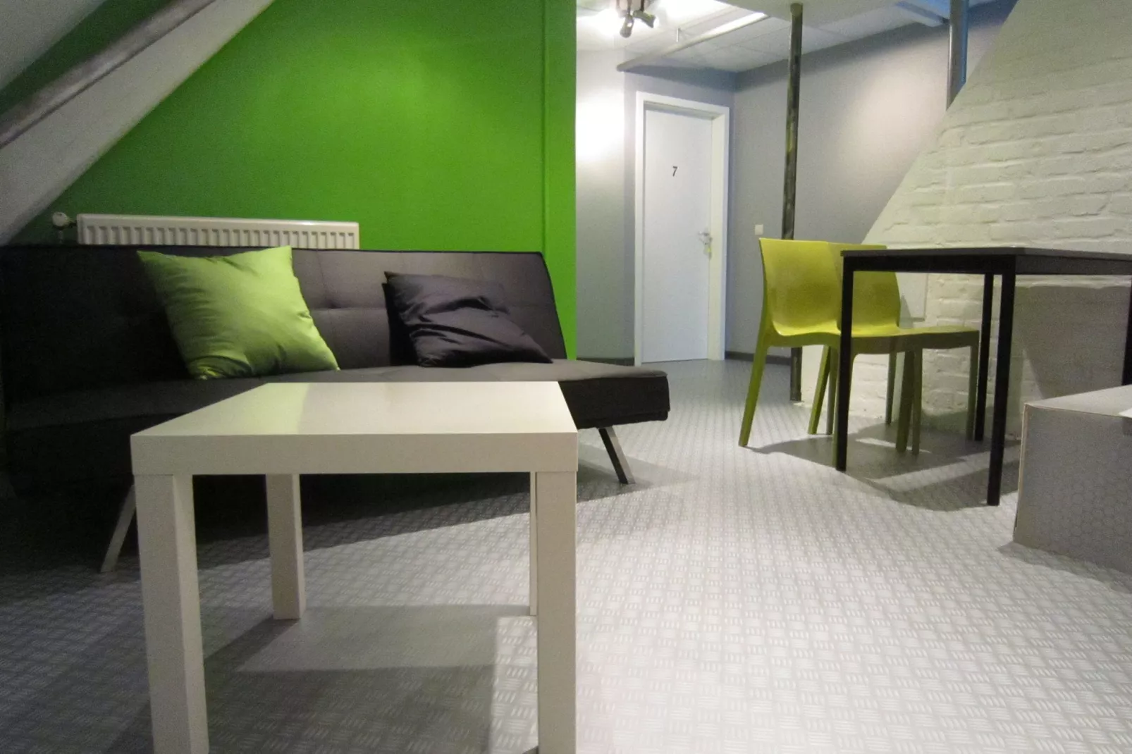 The Rainbow House 6 pers-Wohnzimmer