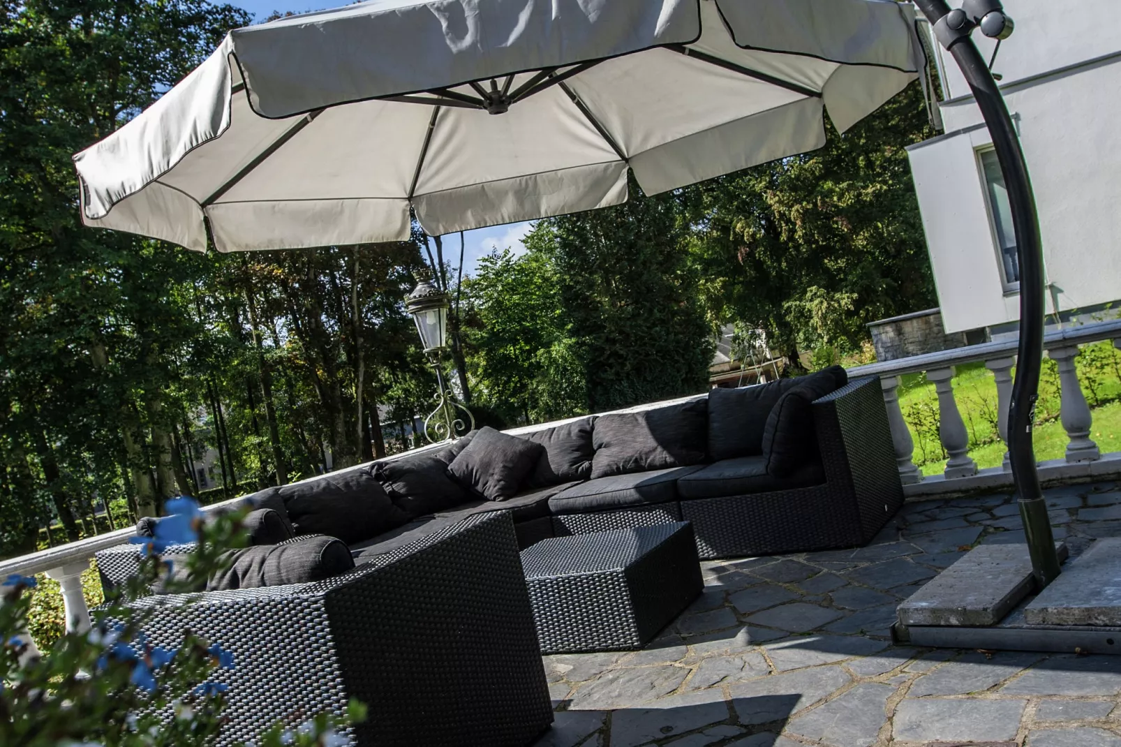 The Rainbow House 6 pers-Terrassenbalkon