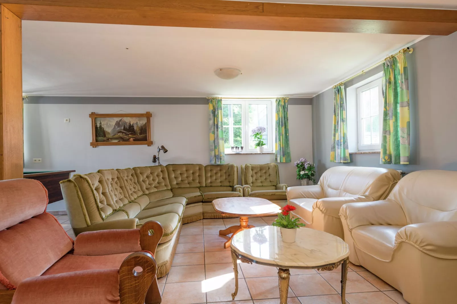 Evasion 8 personnes-Living room