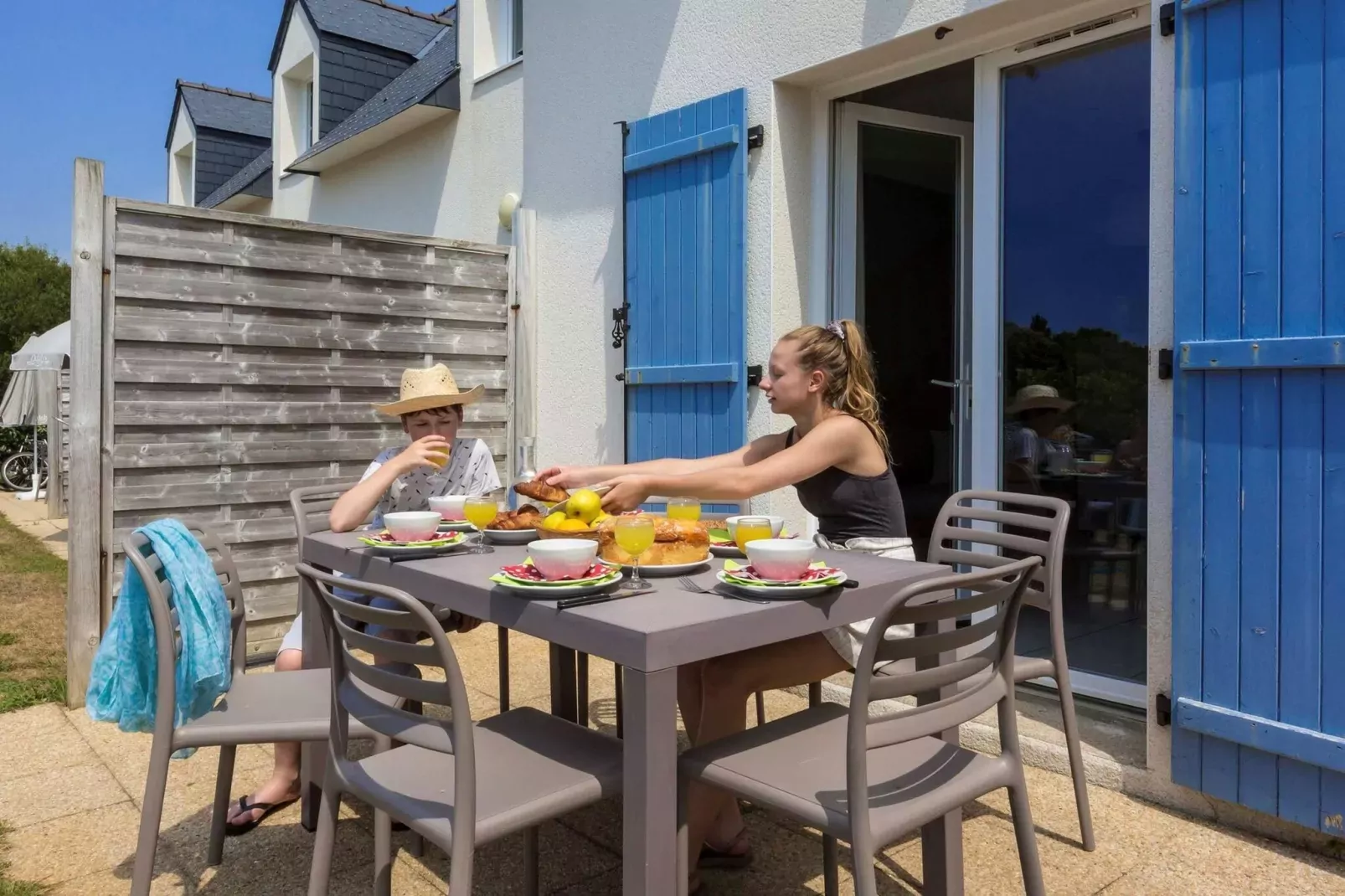 Résidence Horizon Morgat 1-Terrace balcony