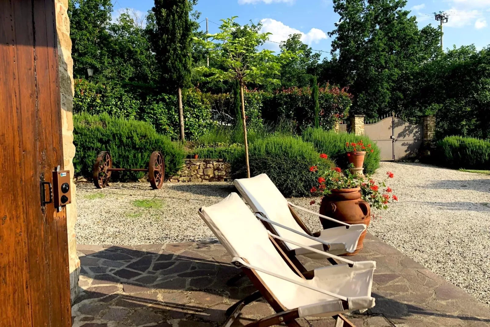 La Torre-Gardens in summer