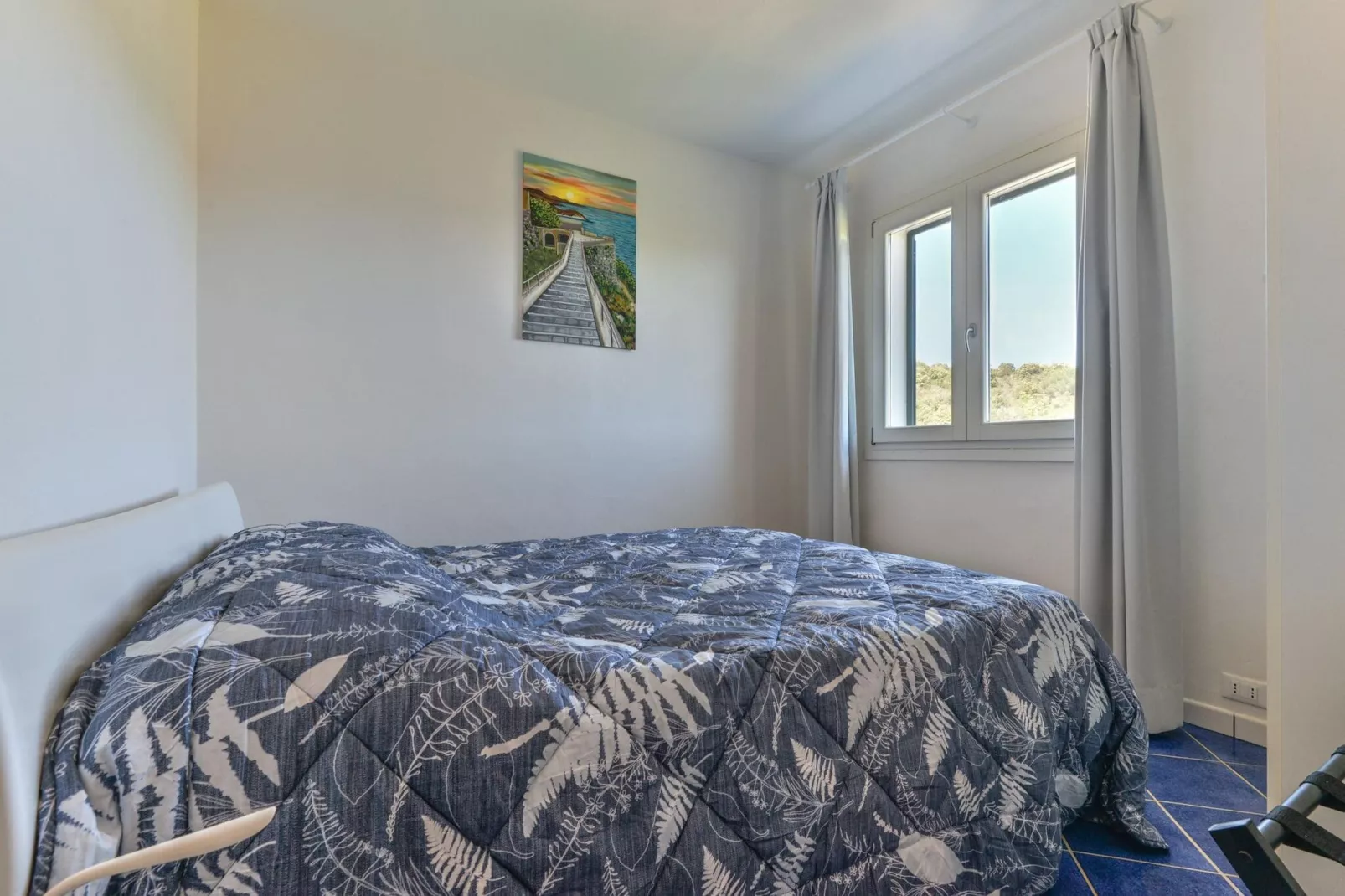 RES "I CASTAGNI" APPARTAMENTO  TRILOCALE LA CHICCA con Vista Mare-Chambre