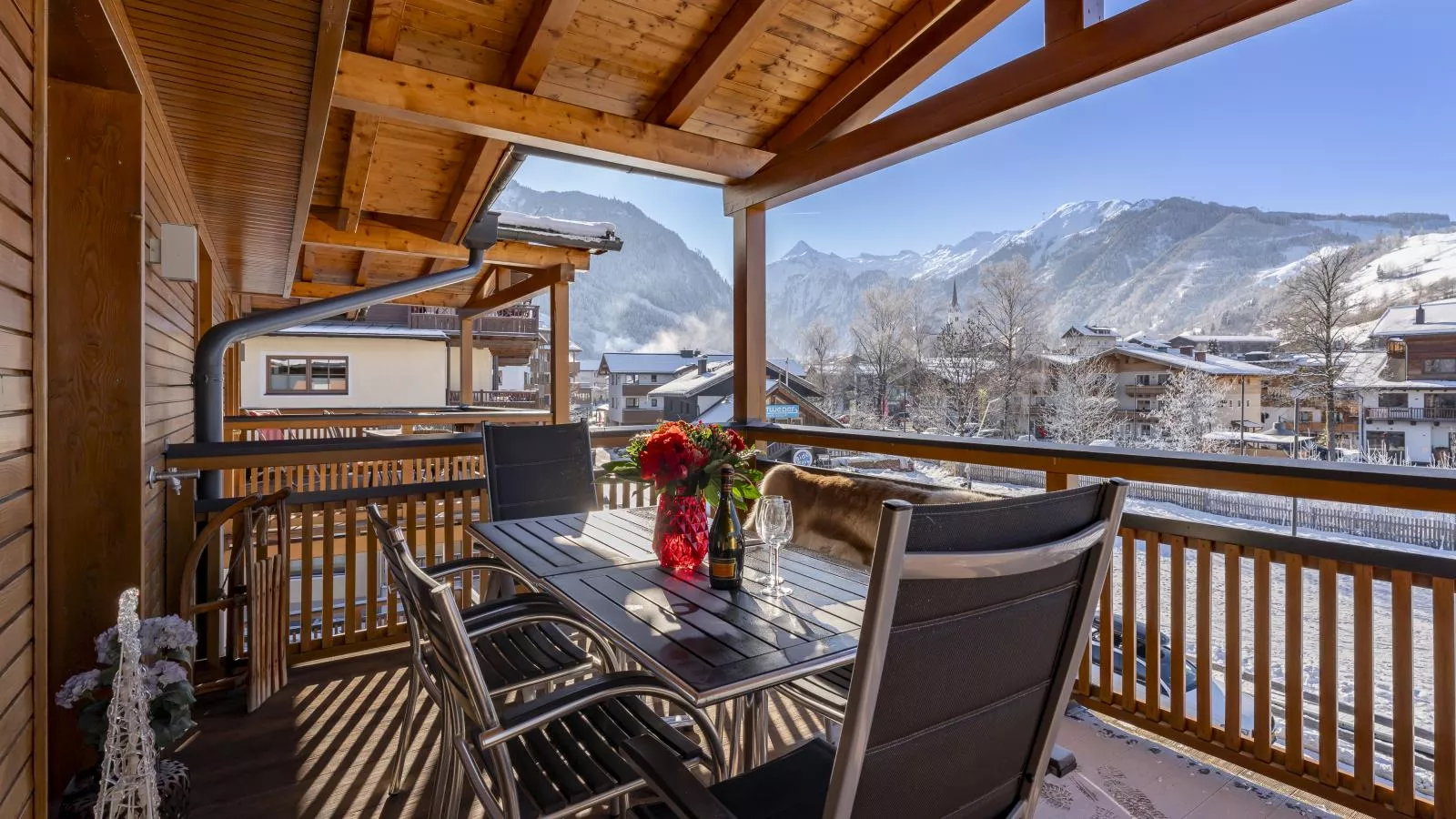 Style Apartment Kaprun - Top 9 - By Villa for You-Terrace balcony