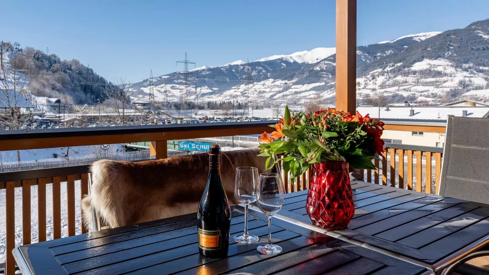 Style Apartment Kaprun - Top 9 - By Villa for You-Terrace balcony