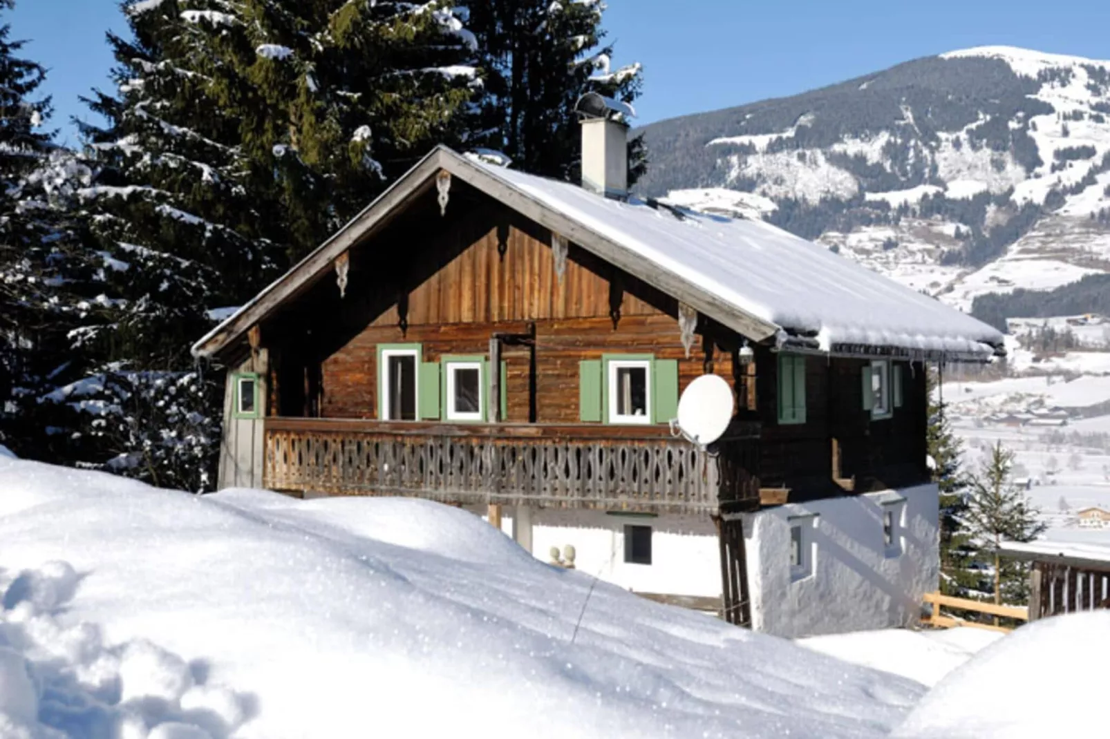 Ferienhaus Nationalpark-Exterior winter