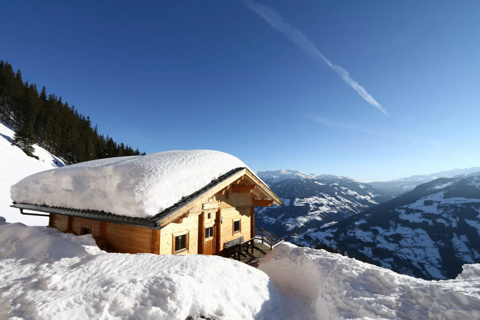 Almhütte Nase-Exterior winter