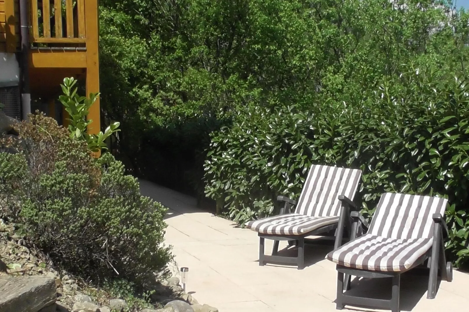 Chalet Le Passe-Temps-Gardens summer