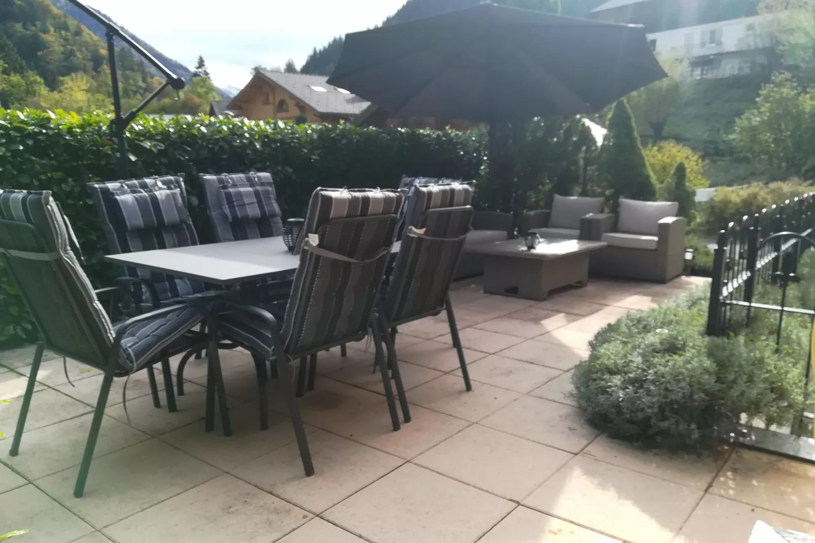 Chalet Le Passe-Temps-Gardens summer
