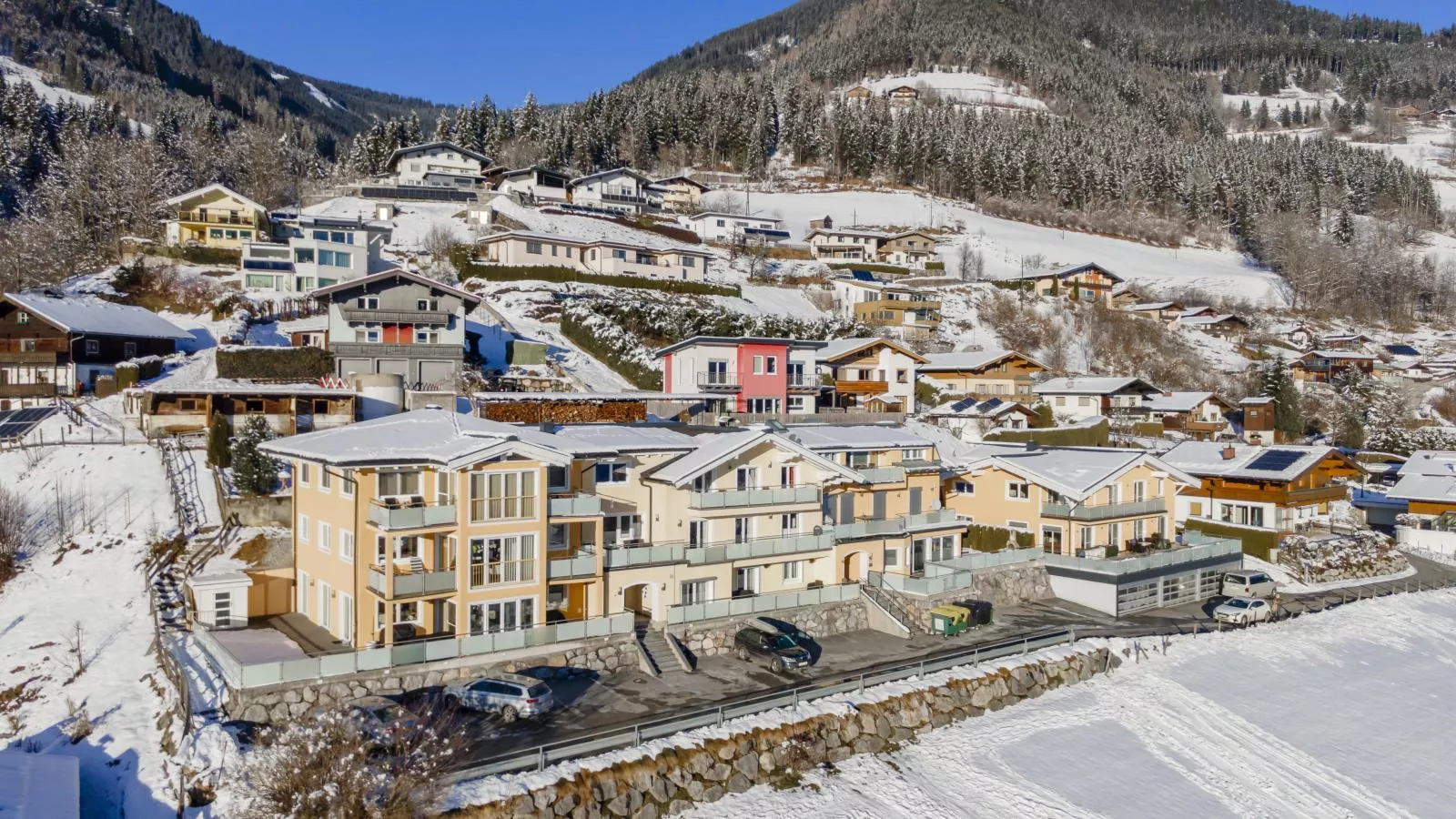 Panorama TOP 2 - Area within 1km in winter