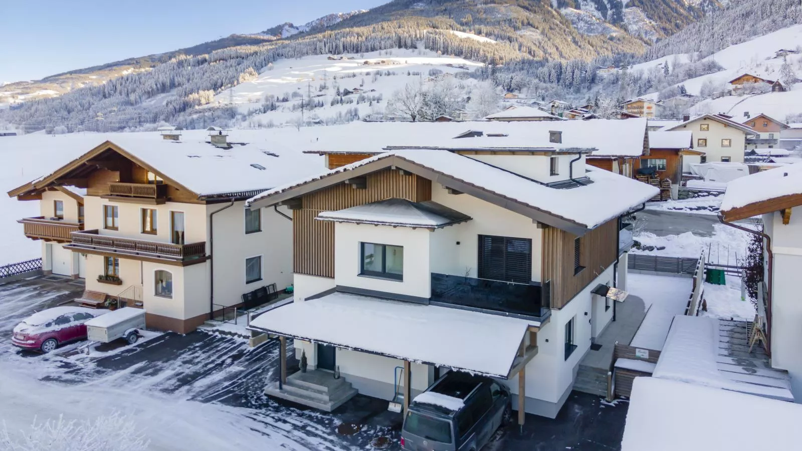 Ferienwohnung Emilia-Exterior winter