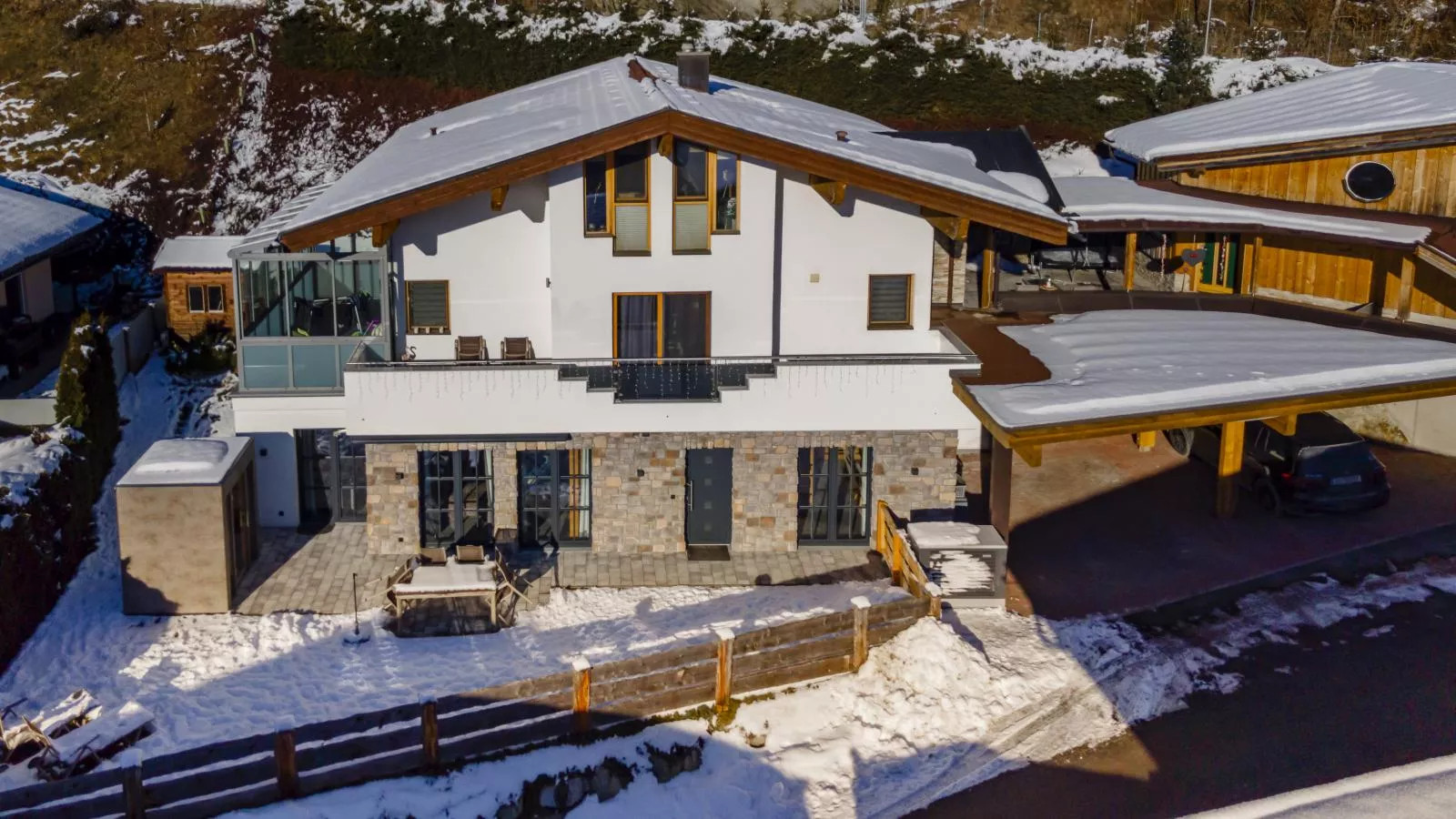 Tauernsuites Uttendorf by Mimi-Extérieur hiver