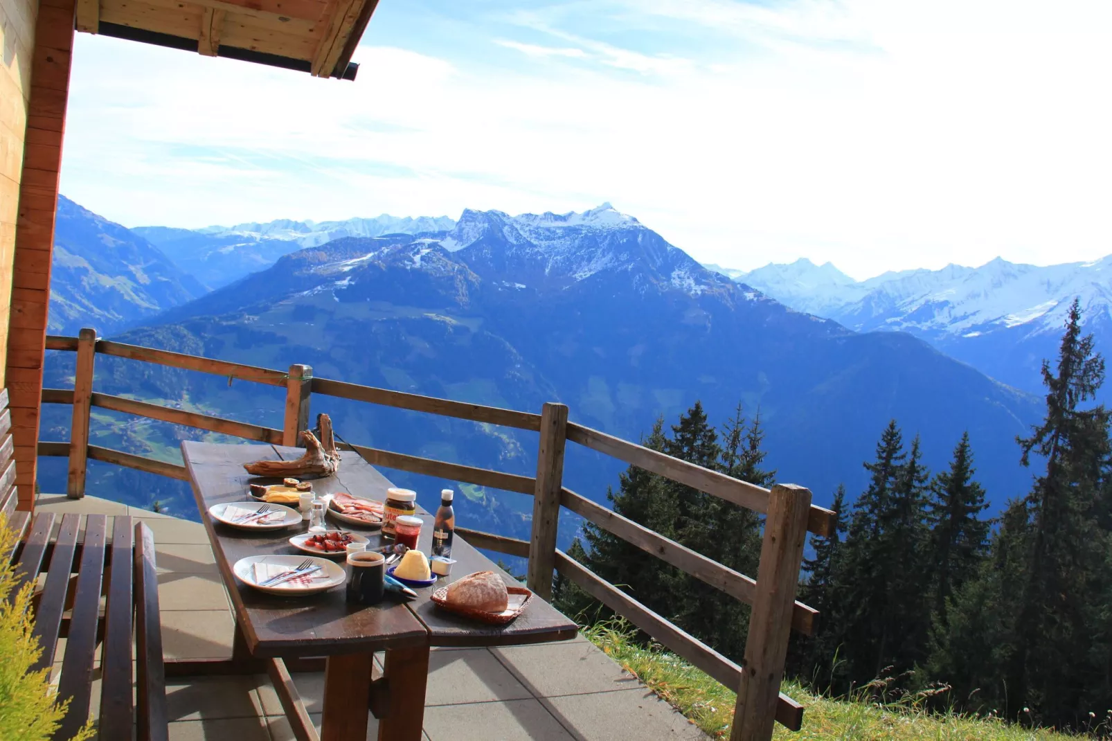 Almhütte Nase-Terrace balcony