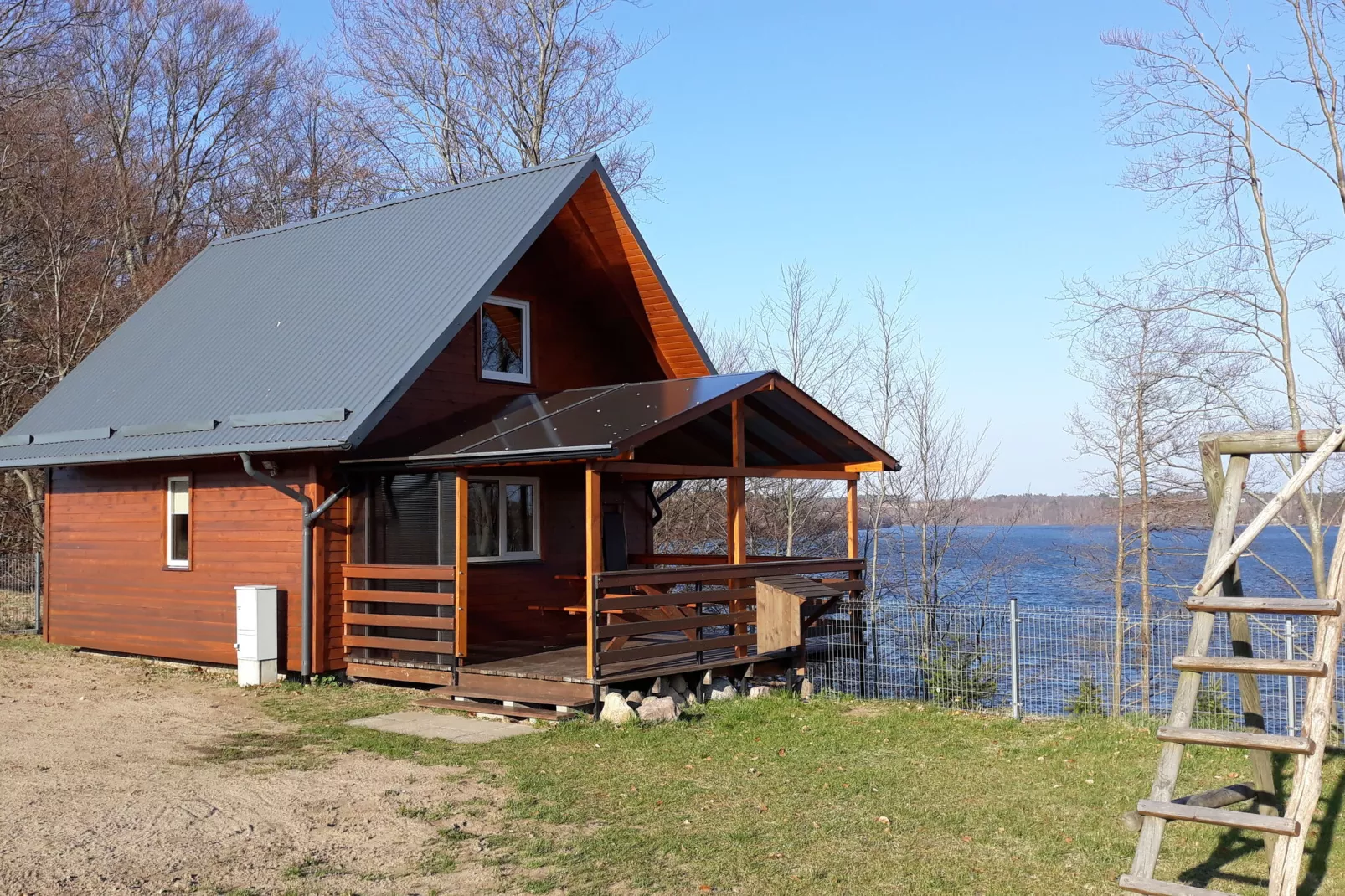 Holiday home Parchowo-Exterior summer
