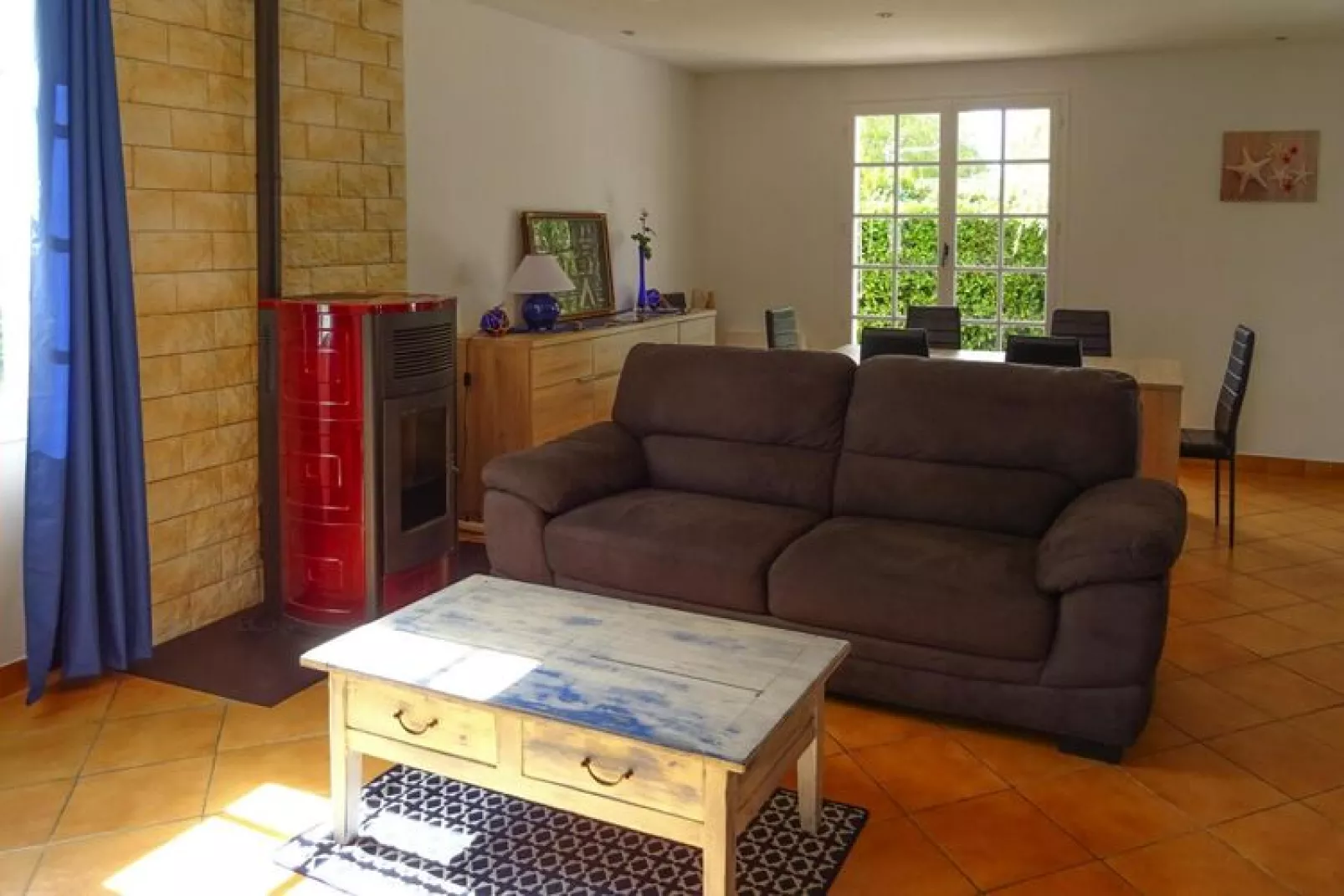 Holiday home Damgan-Kervoyal-Wohnzimmer
