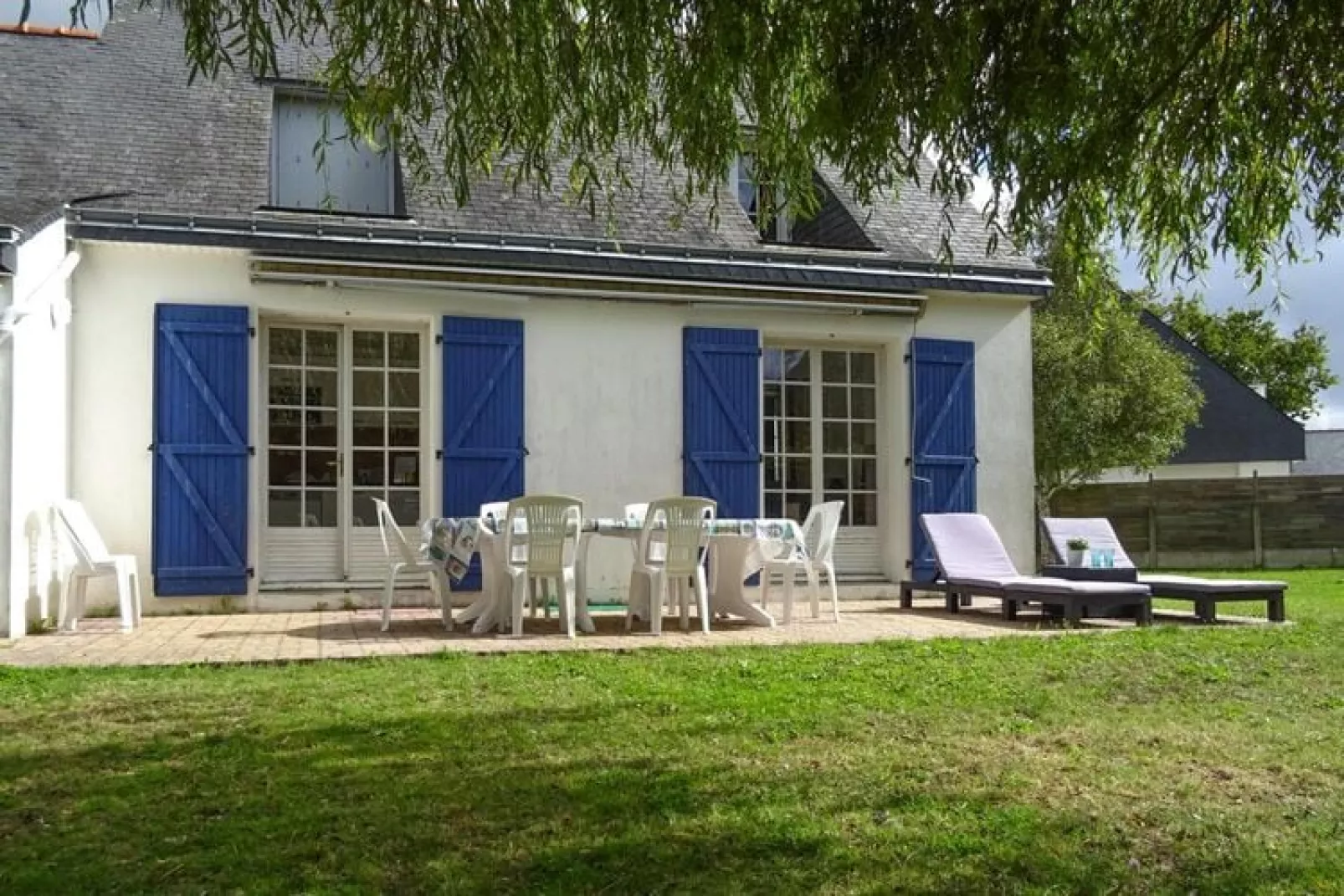 Holiday home Damgan-Kervoyal-Außenbereich Sommer