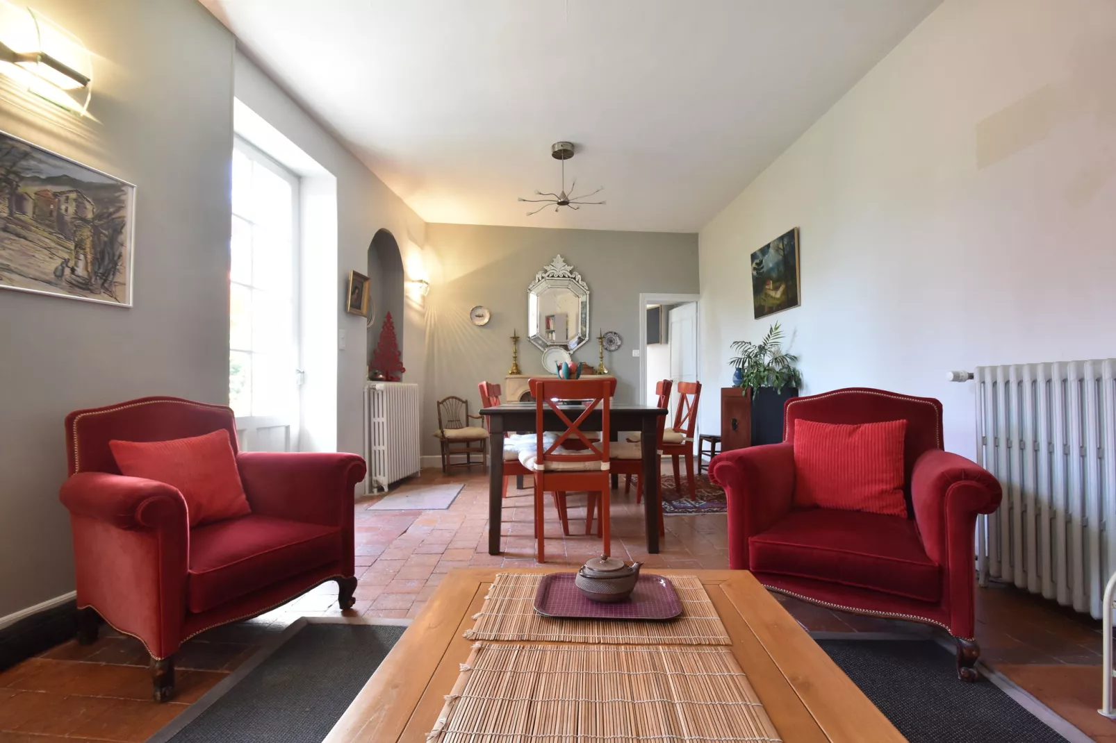 Les Remparts Fleuris-Living room