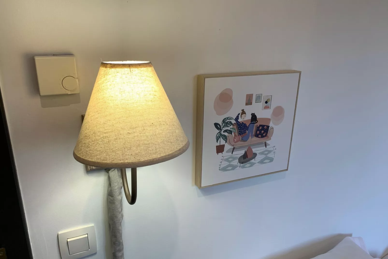La maison du fagnard-Bedroom