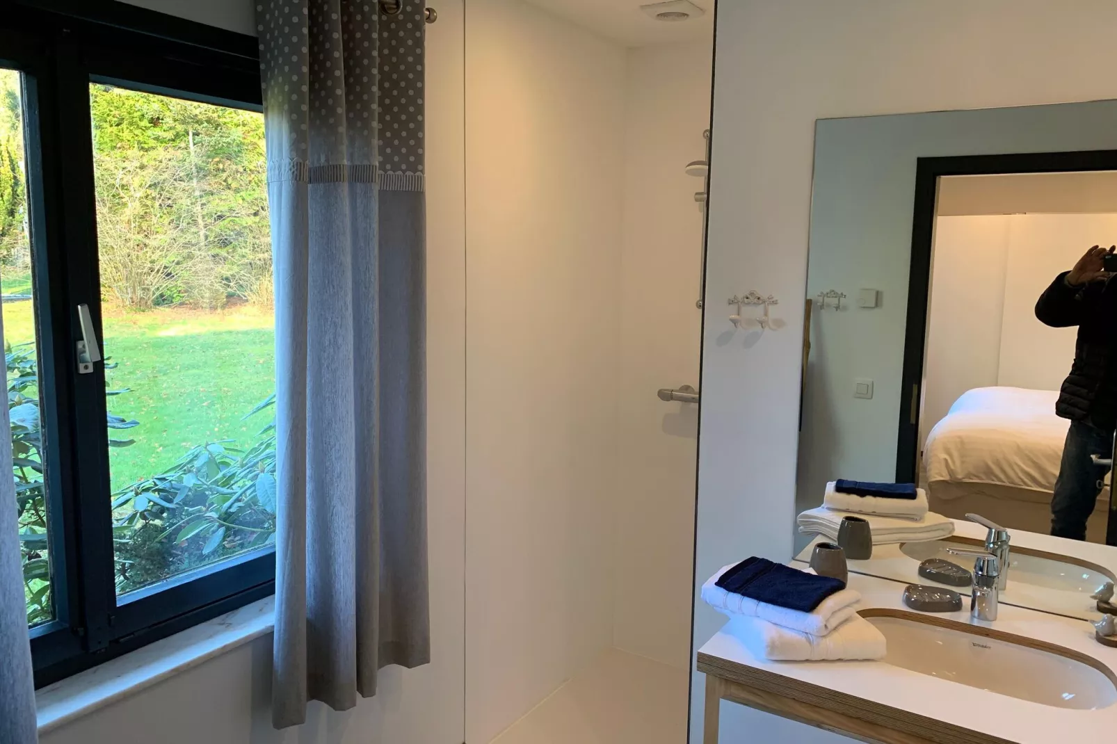 La maison du fagnard-Bedroom
