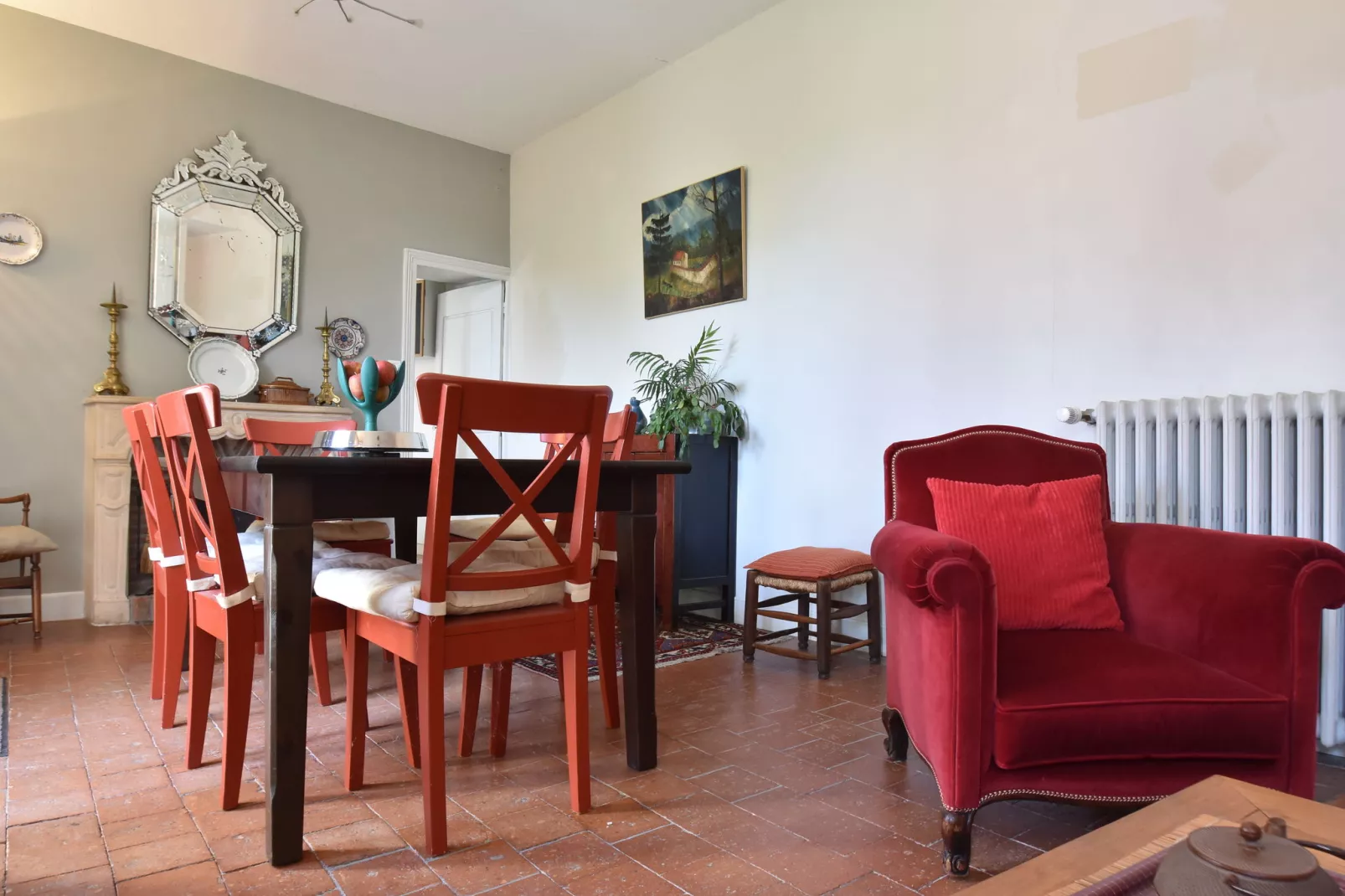 Les Remparts Fleuris-Living room