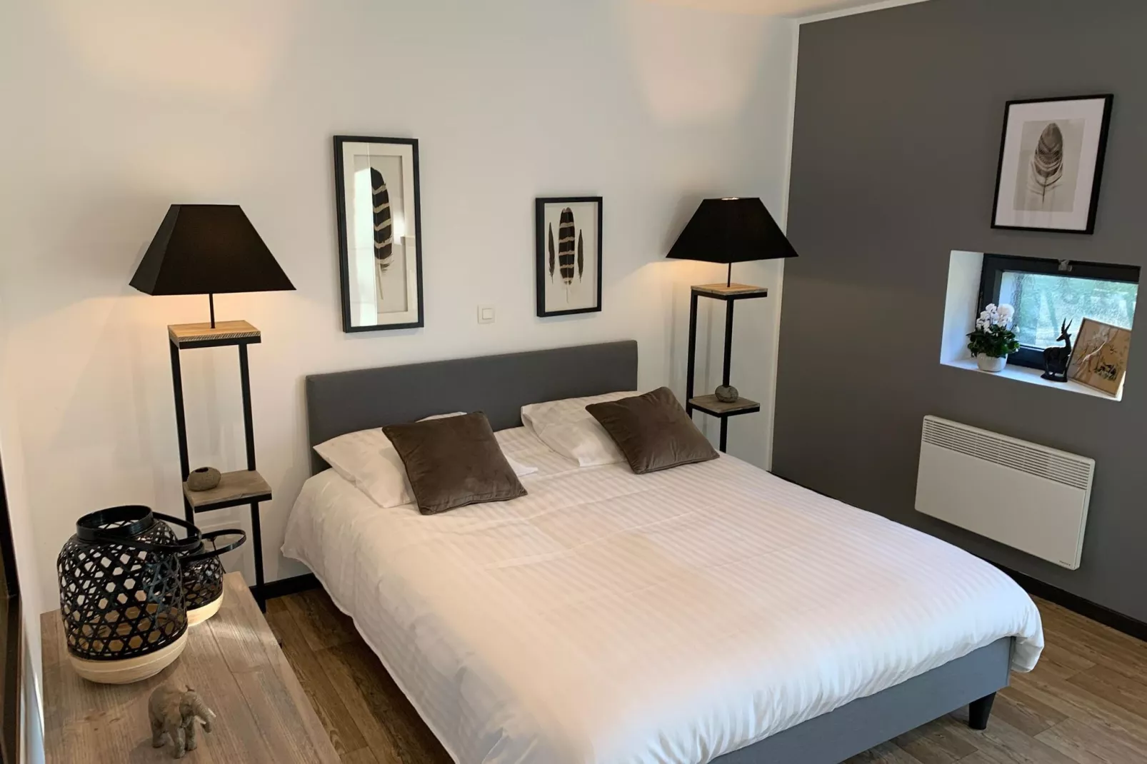 La maison du fagnard-Bedroom