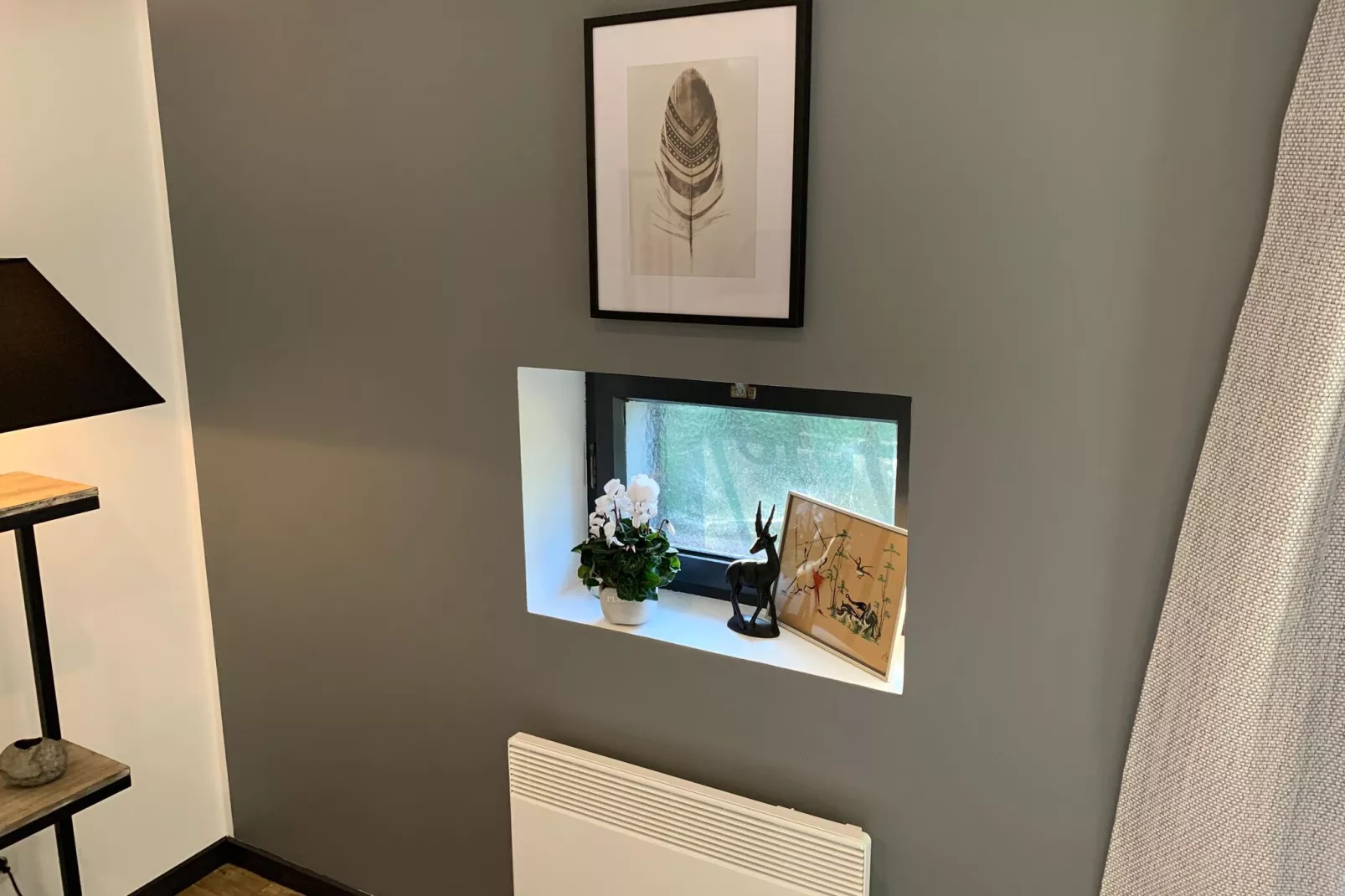 La maison du fagnard-Bedroom