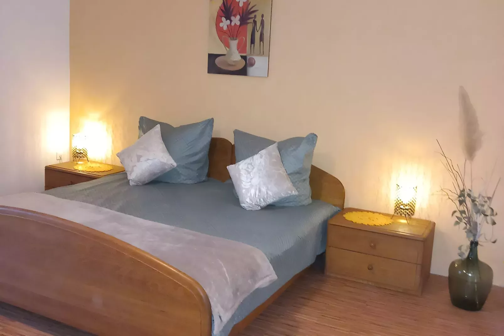 Ferienhaus mit eigener Bar am Bach in Saint Quirin-Bedroom