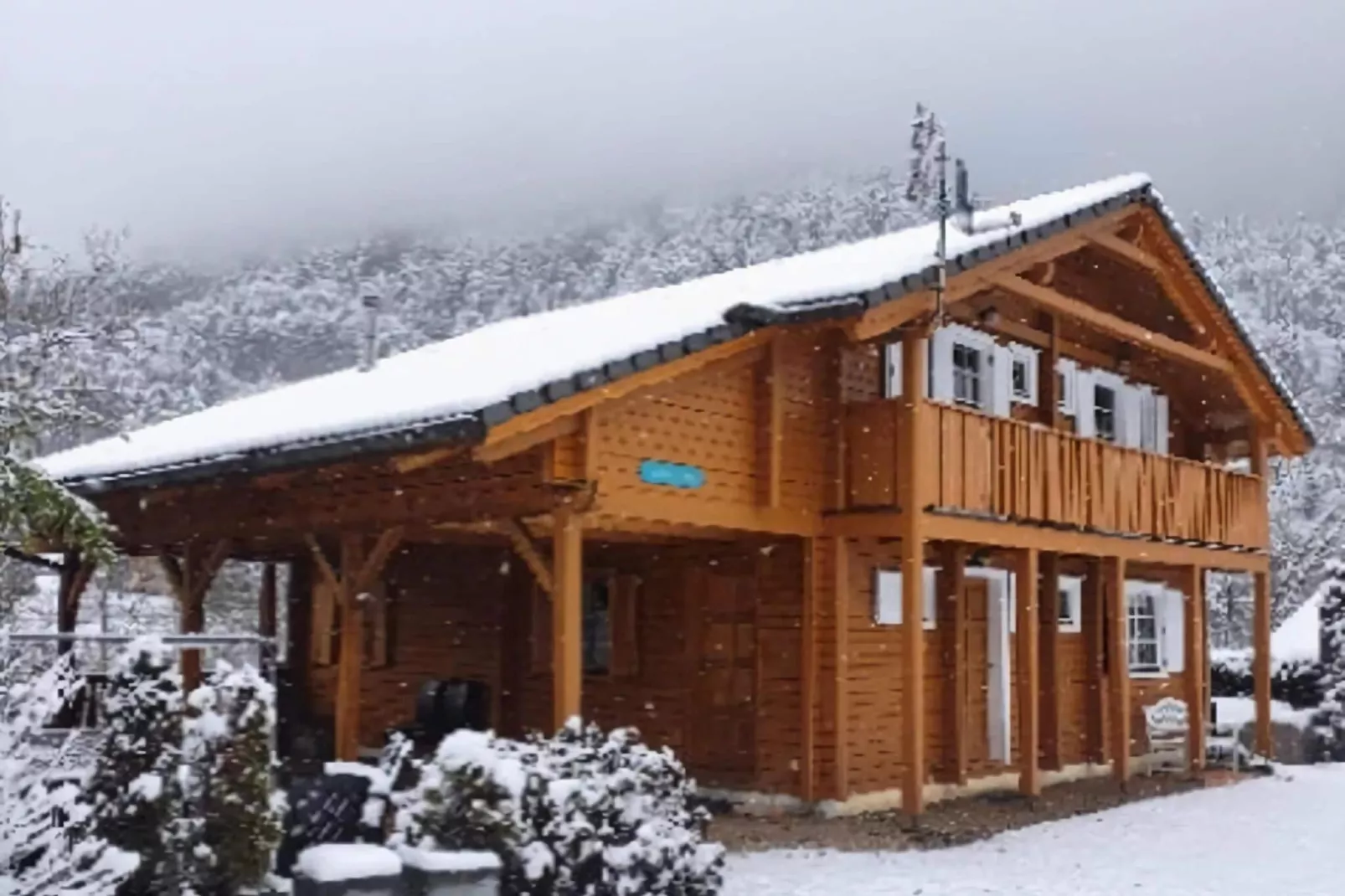 Chalet Le Passe-Temps-Exterior winter