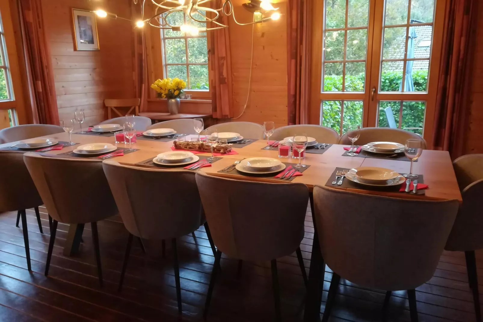 Chalet Le Passe-Temps-Dining room
