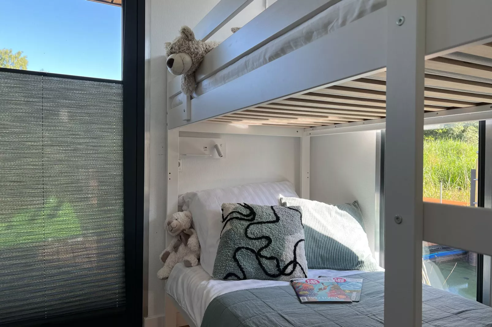 Domek na wodzie dla 2 osób-Bedroom
