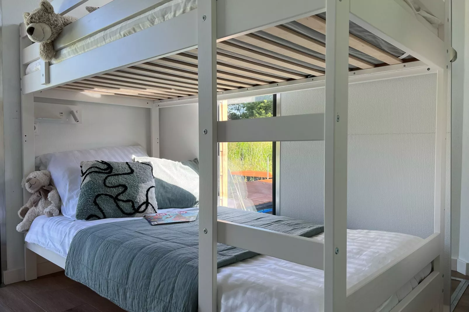 Domek na wodzie dla 4 osób-Bedroom