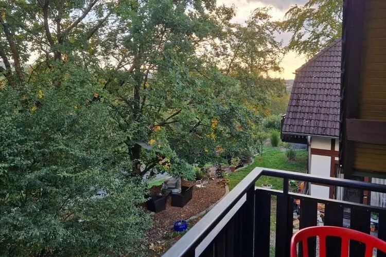 Obere Ferienwohnung-Balcon-terrasse