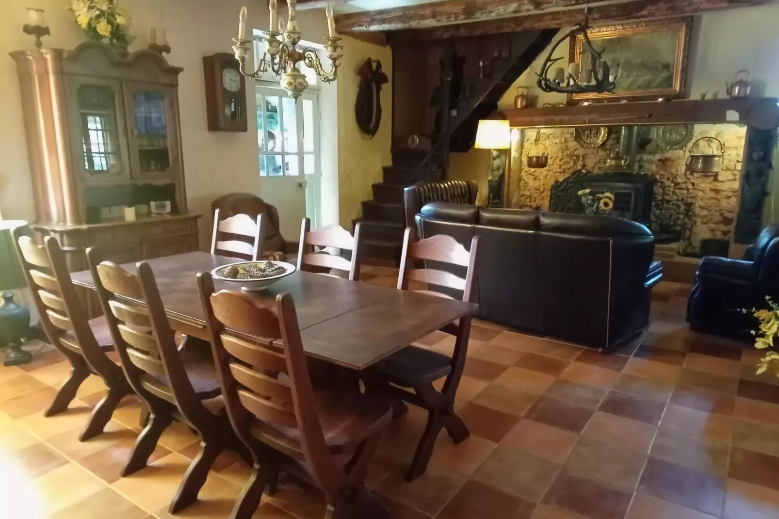 Maison de vacances - PUY-L'EVÊQUE-Salle à manger