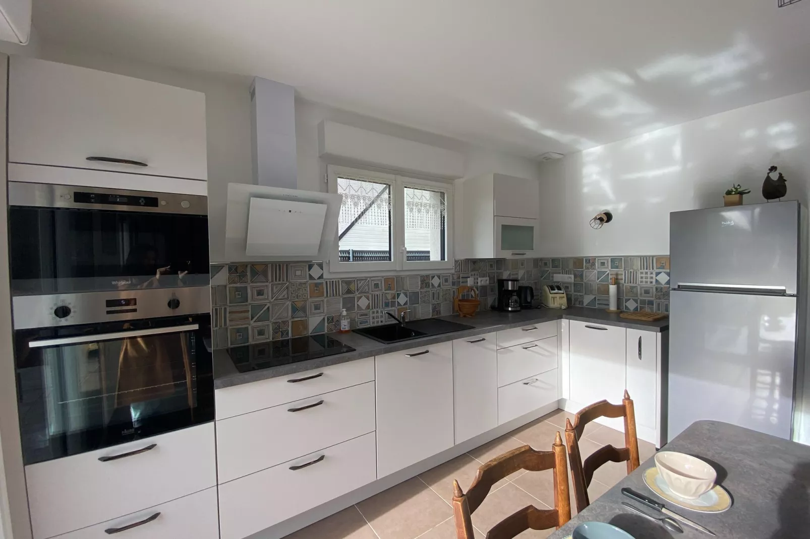 Holiday home in Gouville sur Mer-Kitchen