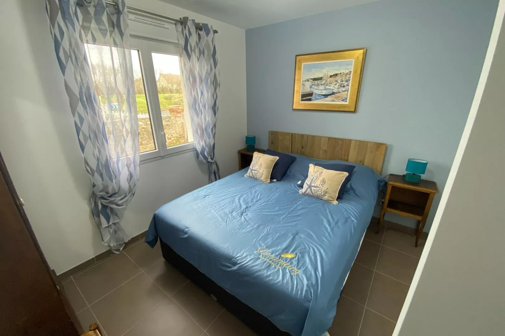 Holiday home in Gouville sur Mer-Bedroom