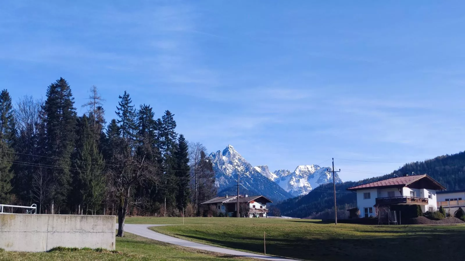 Auszeit am Bauernhof-View winter