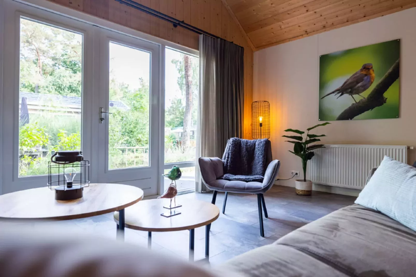 Vakantiepark De Rimboe & De Woeste Hoogte 18-Living room
