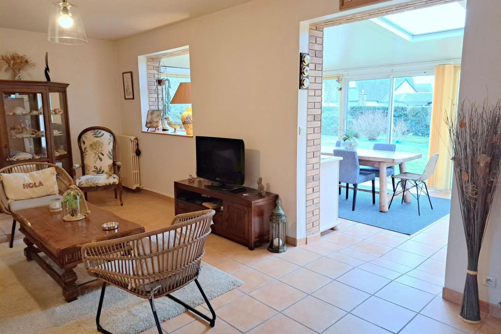 Ferienhaus in Strandnähe Landéda-Living room