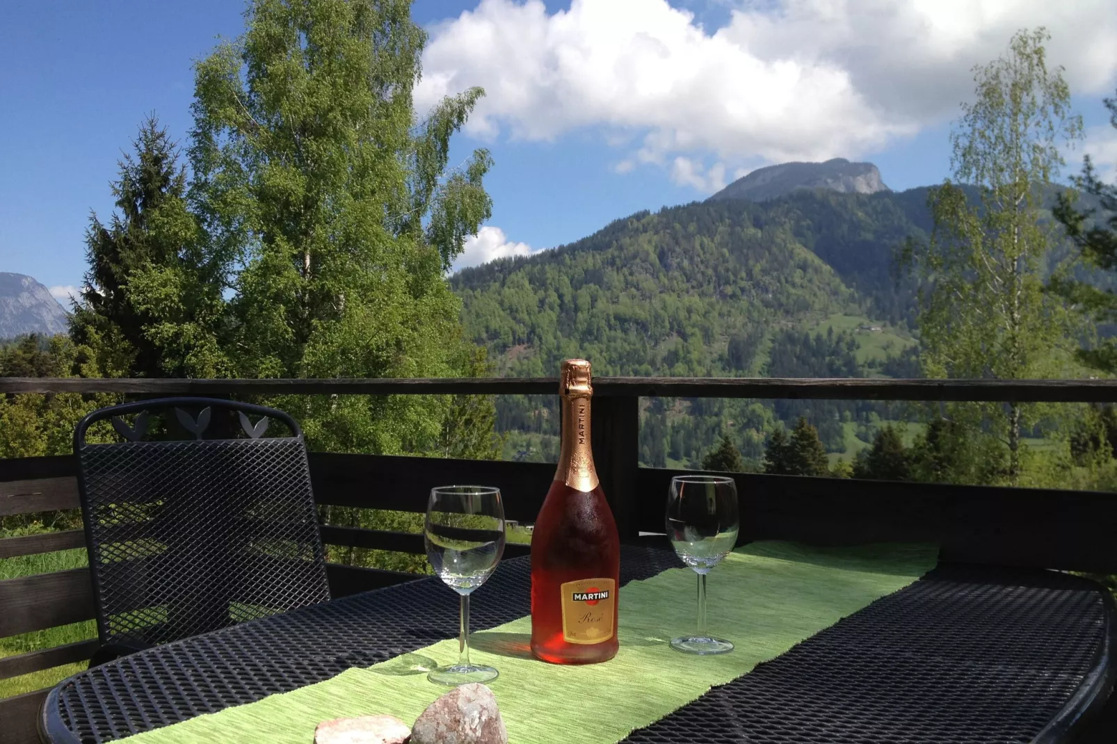 Chalet Isabella im Brixental - 4 Personen-Terrace balcony