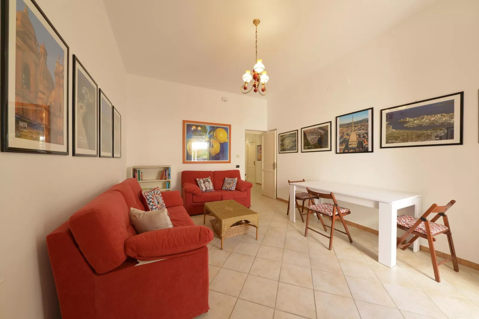 Casa Bianca Einzelhaus fuer 4 Pers mit Privatpool-Living room
