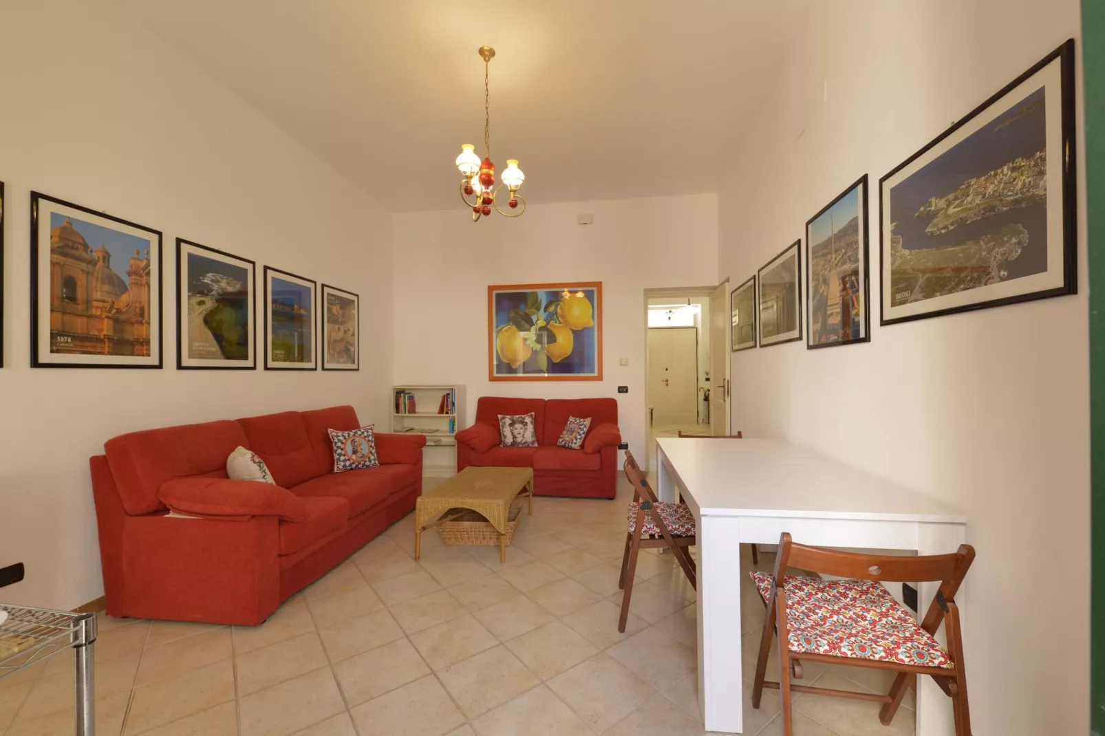 Casa Bianca Einzelhaus fuer 4 Pers mit Privatpool-Living room