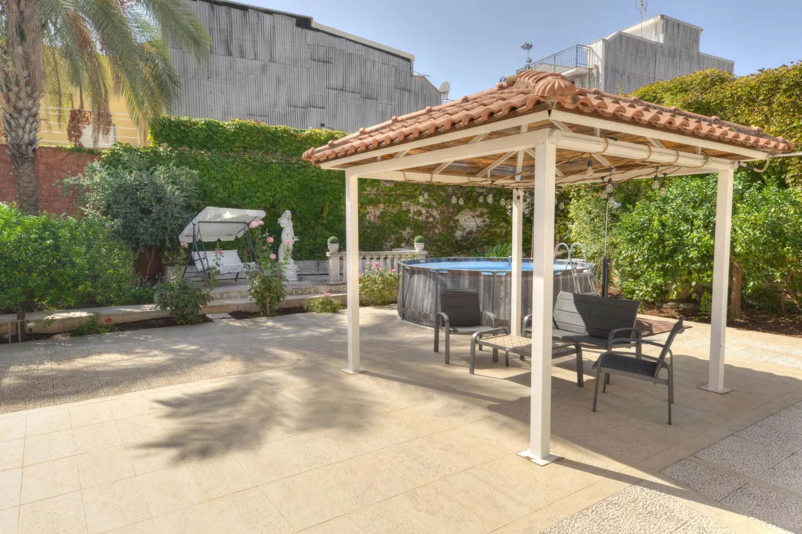 Casa Bianca Einzelhaus fuer 4 Pers mit Privatpool-Garden winter